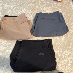 Lot of 3 Oakley shorts